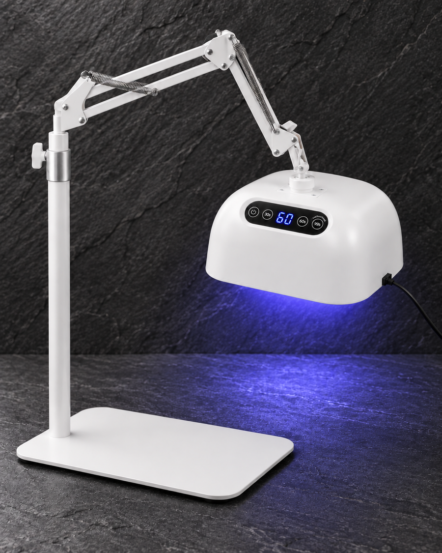 DiVera F5 Pro UV/LED Pedicure Lamp (Rechargeable) — White