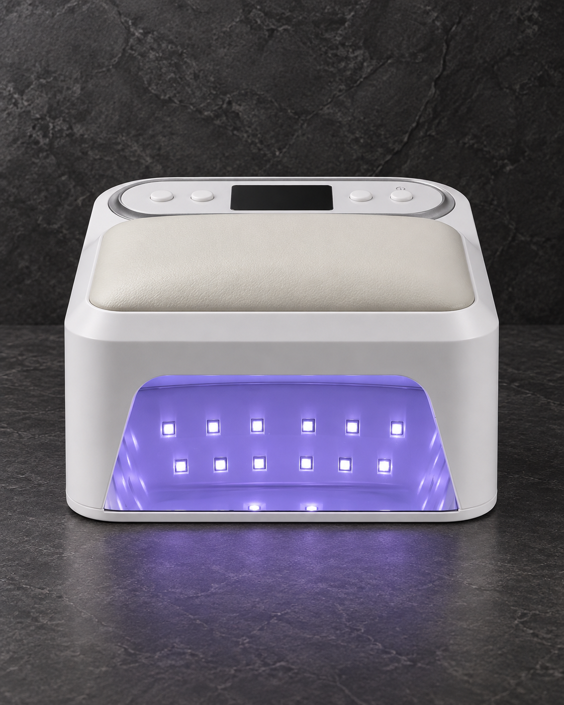 DiVera Q9 UV/LED Nail Lamp with Hand Rest — White